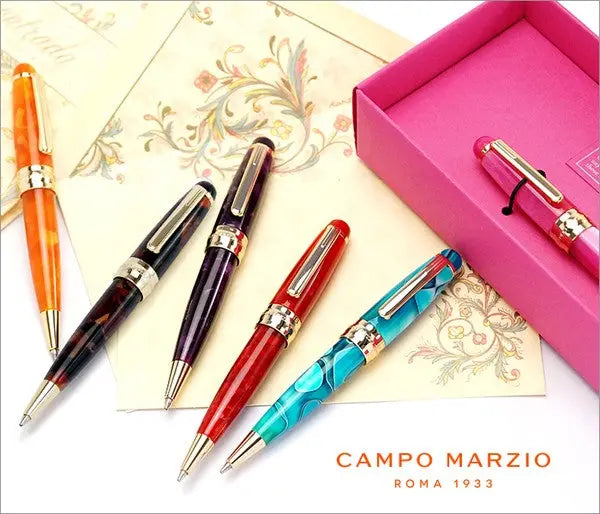 【お得】 CAMPO MARZIO 楽しく カンポマルツィオ 万年筆 ROMA 1933 筆記具