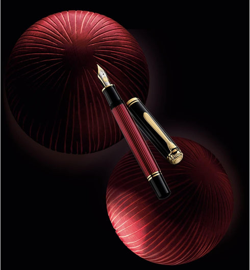 ペリカン 万年筆 スーべレーンM600 レッドストライプ 【取寄商品】 (コピー) ペリカン