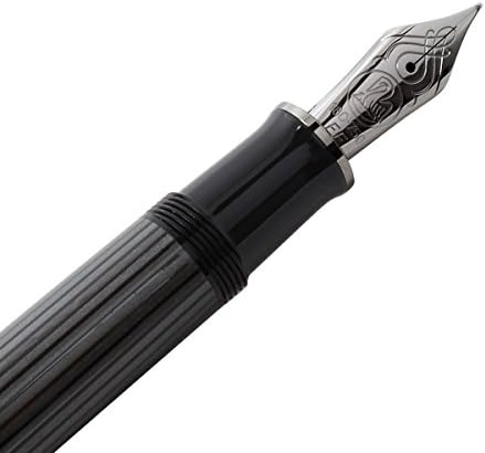 ペリカン 万年筆 スーべレーンM805 ブラックストライプ ペリカン