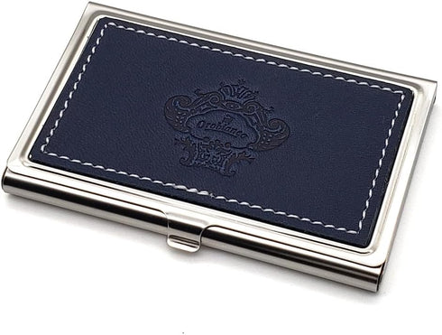 オロビアンコ 名刺入 メタルカードケース ネイビー オロビアンコ