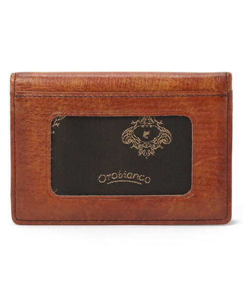 オロビアンコ カードケース パティナ 2面パスケース ブラウン オロビアンコ