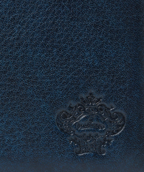 オロビアンコ カードケース パティナ 2面パスケース ネイビー オロビアンコ