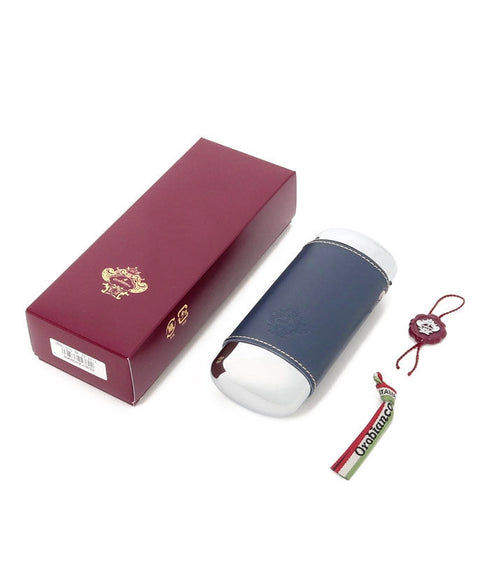 オロビアンコ メガネケース ネイビー オロビアンコ