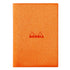 ロディア ノートカバー メタリックPUレザー A5 オレンジ
