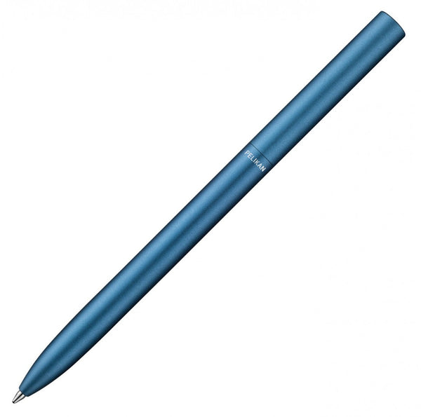 ペリカン ボールペン イネオ アルミニウム オーシャンブルー ペリカン