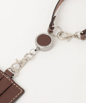 オロビアンコ カードケース リール付パスケース ブラウン オロビアンコ