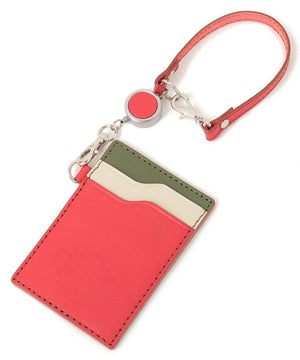 オロビアンコ カードケース リール付パスケース トリコロール オロビアンコ