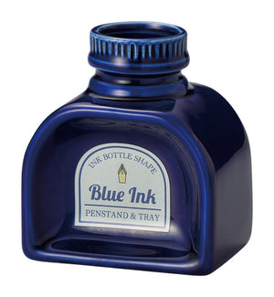 Motif. インクボトル型ペンスタンド トレイ ブルー