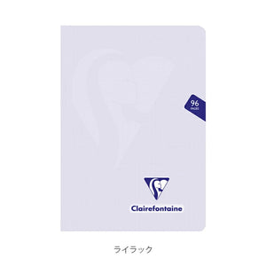クレールフォンテーヌ ノート 横罫 ミメジス パステル ホチキス留めノート A5 96ページ PPソフトカバー付き クレールフォンテーヌ